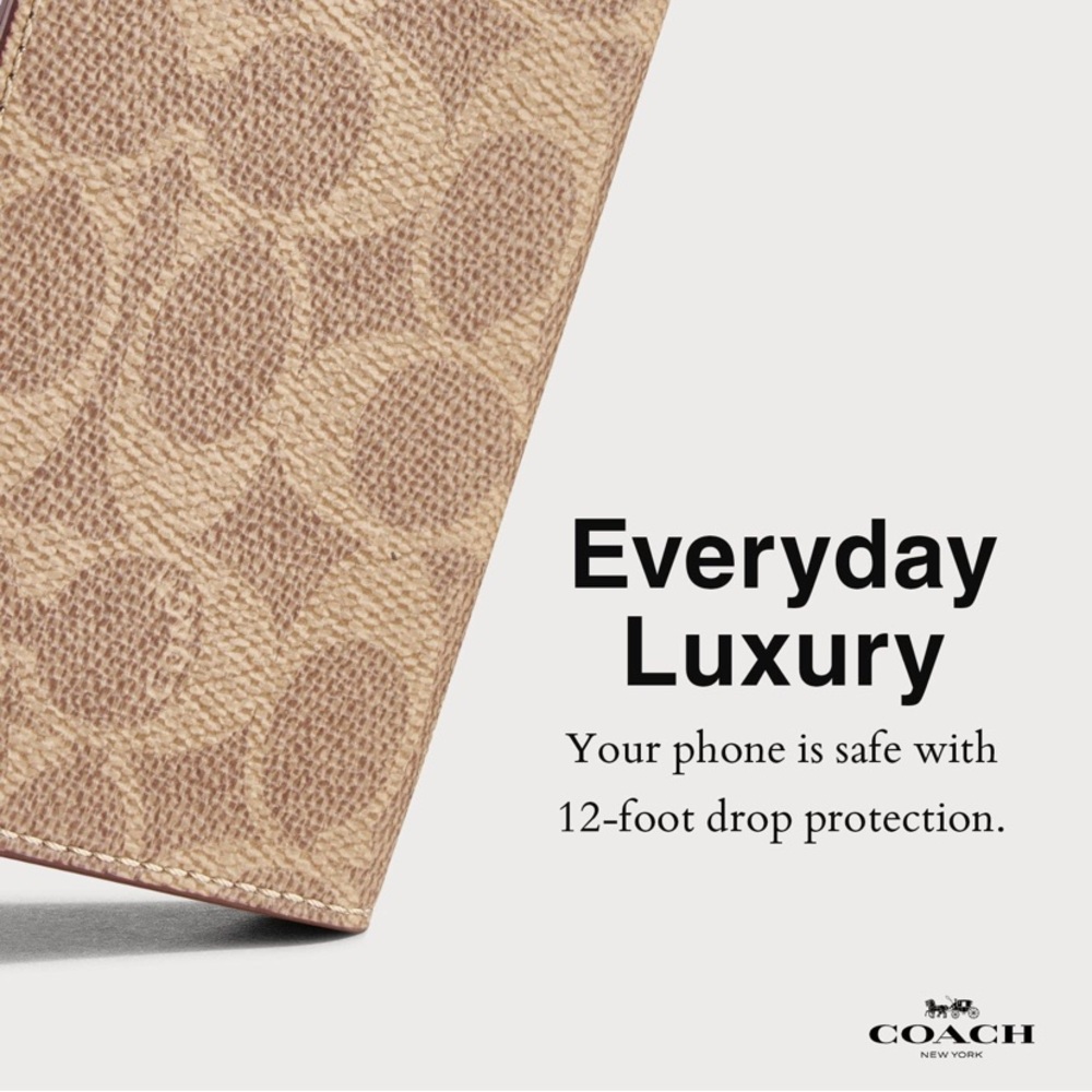 COACH iPhone 16 Folio Case - Picture 5 of 9